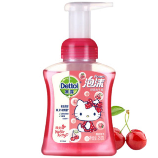 Dettol 滴露 樱桃芬芳泡沫抑菌洗手液 HelloKitty联名版 250ml