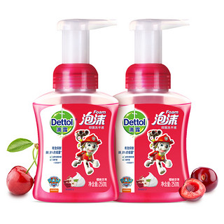 Dettol 滴露 樱桃芬芳泡沫抑菌洗手液 250ml*2