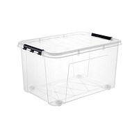 Jeko&Jeko 捷扣 收纳箱 85L*2个 透明