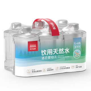 NONGFU SPRING 农夫山泉 适合婴幼儿 饮用天然水 1L*6桶