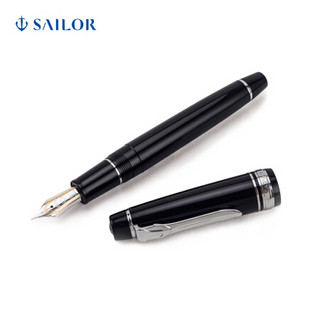 SAILOR 写乐 PROGEAR Σ 2517/2518平顶21K金尖双色钢笔船錙黑金 黑金 M