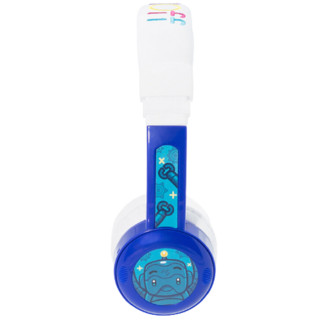 buddyPHONES InFlight-BL 旅行款 耳罩式头戴式动圈有线耳机 蓝色 3.5mm