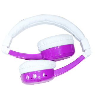 buddyPHONES InFlight-PP 耳罩式头戴式动圈有线耳机 紫色 3.5mm