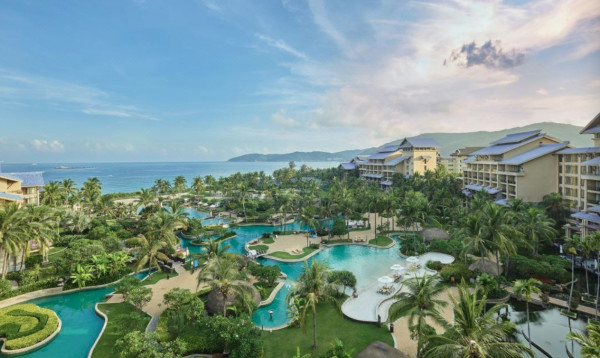 可加床金茂三亚亚龙湾希尔顿酒店2晚早餐下午茶亲子玩乐