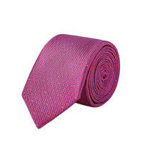 HLA 海澜之家 男士领带 HZLAD3D025A 紫红花纹