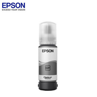 爱普生（EPSON）T07F5灰色墨水瓶014系列 适用于爱普生打印机（L8168/L8188）