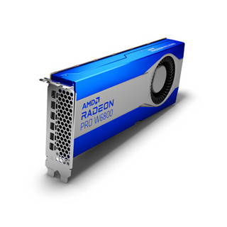 AMD RADEON PRO W6800 显卡 32GB 蓝灰色