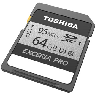 TOSHIBA 东芝 N401S0640C4 SD存储卡 64GB（UHS-I 、U3）