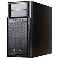 银昕 SilverStone PS08B M-ATX机箱 非侧透 黑色