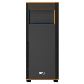 aigo 爱国者 黑爵H400 ATX机箱 半侧透 黑色