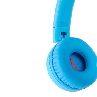 buddyPHONES POP-男超人 耳罩式头戴式动圈蓝牙耳机 蓝色