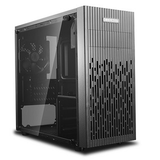 DEEPCOOL 九州风神 玄冰30 M-ATX机箱 半侧透 黑色