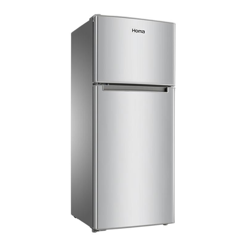 homa 奥马 bcd-118a5 直冷双门冰箱 118l 银色