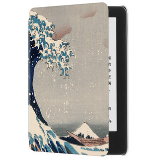 kindle MFA套装-神奈川冲浪 保护壳 黑色