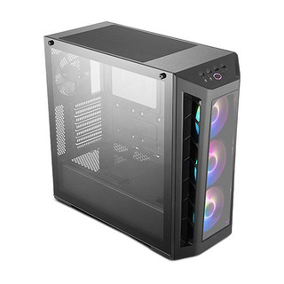 COOLER MASTER 酷冷至尊 MB530P RGB ATX机箱 半侧透 黑色