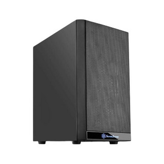  银昕 SilverStone 精准 PS15B M-ATX机箱 非侧透 黑色