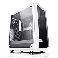 Fractal Design Meshify C TG ATX机箱 半侧透 极光白