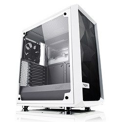 Fractal Design 分形工艺 Meshify C TG ATX机箱 半侧透 极光白