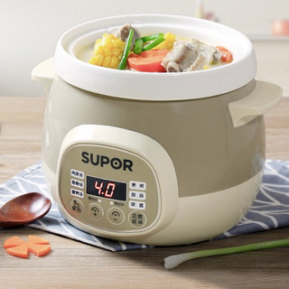 SUPOR 苏泊尔 DG15YC818 电炖锅 1.5L 米黄色