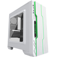 BUBALUS 大水牛 潘多拉 RGB M-ATX机箱 半侧透 白色