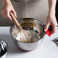 tujia 途家 打蛋盆烘焙盆304不锈钢家用和面加深加高防溅奶油蛋糕容器打发碗