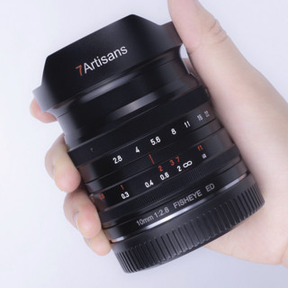 7artisans 七工匠 10mm F2.8 FISHEYE ED 广角定焦镜头 松下L卡口