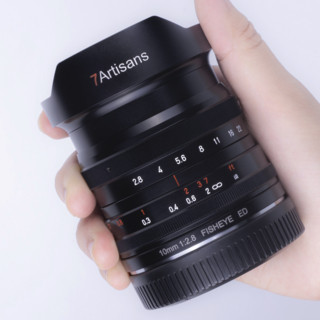 7artisans 七工匠 10mm F2.8 FISHEYE ED 广角定焦镜头 尼康Z卡口