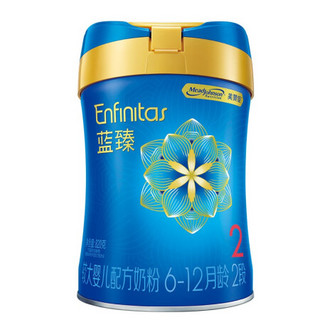 Enfinitas 蓝臻 第二代 较大婴儿奶粉 国行版 2段 820g