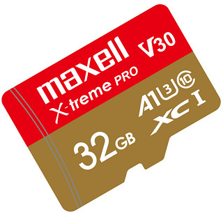 maxell 麦克赛尔 MXMSDX-32G Micro-SD存储卡 32G（UHS-III、V30、U3、A1）