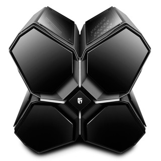 DEEPCOOL 九州风神 Quadstellar RGB E-ATX机箱 半侧透 黑色