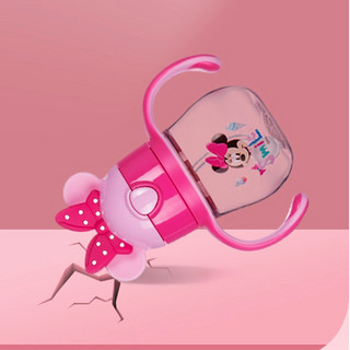 Disney 迪士尼 双耳版 儿童吸管杯 250ml 米妮