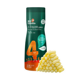 Enoulite 英氏 多乐能系列 小手指泡芙 4阶 蛋黄味 36g