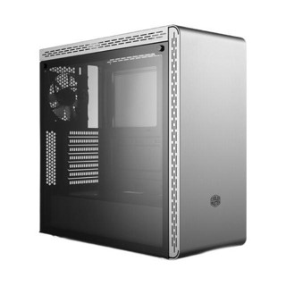 COOLER MASTER 酷冷至尊 MasterBox MS600 ATX机箱 半侧透 银色