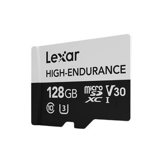 Lexar 雷克沙 High endurance Micro-SD存储卡 128GB（UHS-I、V30、U3）
