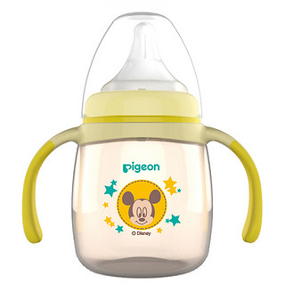 Pigeon 贝亲 迪士尼系列 DA113 儿童吸管杯 180ml 黄色 米奇宝宝