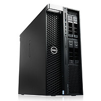 DELL 戴尔 T5820 台式机 黑色(至强 W2155、P5000 16GB、64GB、4TB SATA、风冷)