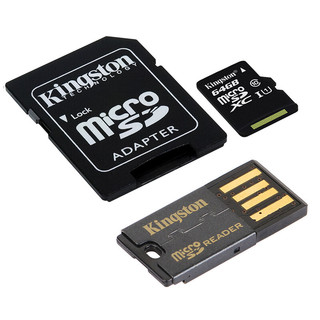 Kingston 金士顿 MBLY10G2/64GB Micro-SD存储卡 64GB（UHS-I、U1）