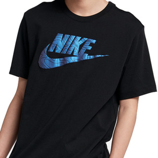 NIKE 耐克 Sportswear 男子运动T恤 BQ9799-011 黑色 XXL
