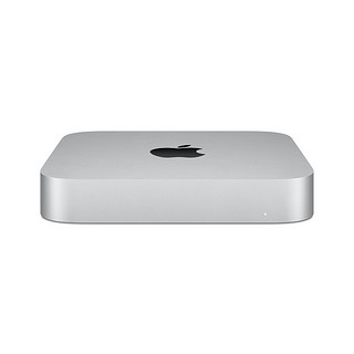 Apple 苹果 Mac mini Z12P 家用台式机 银色 (Apple M1、核芯显卡、16GB、512GB SSD)