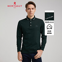 MONTAGUT 梦特娇 Montagut/梦特娇 3KT421303E 秋季新款长袖Polo衫