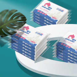 xiaorunjia 小润家 保湿纸巾40抽20包婴儿纸巾宝宝专用超柔新生儿乳霜