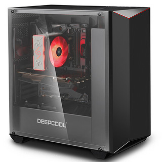 DEEPCOOL 九州风神 新伯爵 RGB ATX机箱 半侧透 黑色