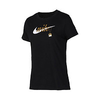 NIKE 耐克 SPORTSWEAR 女子运动T恤 CJ7915-010 黑色 XL