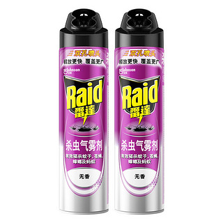 Raid 雷达蚊香 杀虫气雾剂 600ml*2瓶 无香