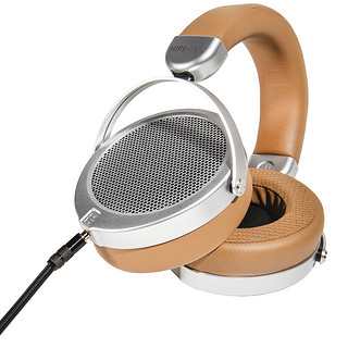 HiFiMAN 海菲曼 DEVA 有线版 耳罩式头戴式有线耳机 棕黄色 3.5mm