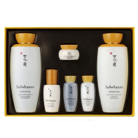黑卡会员 美护大赏：Sulwhasoo 雪花秀 滋盈肌本润颜水乳套装（水125ml+平衡乳15ml+乳125ml+平衡水15ml+精华露8ml+面霜5ml）