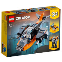 LEGO 乐高 3合1创意百变系列 31111 二次元飞机