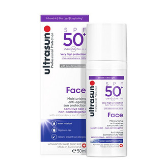 ultrasun 优佳 护颜防晒乳 SPF50+ PA++++ 50ml*2