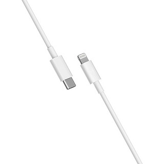 小米 MFi认证 Type-C转Lightning 20W 数据线 PC+PET 1m 白色