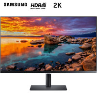 24期免息：SAMSUNG 三星 S32A600UUC 32英寸VA显示器（2560×1440、75Hz、HDR10、5ms）